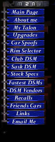Original left-sidebar navigation menu