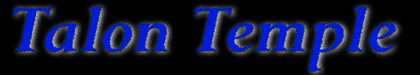 Original Talon Temple wordmark